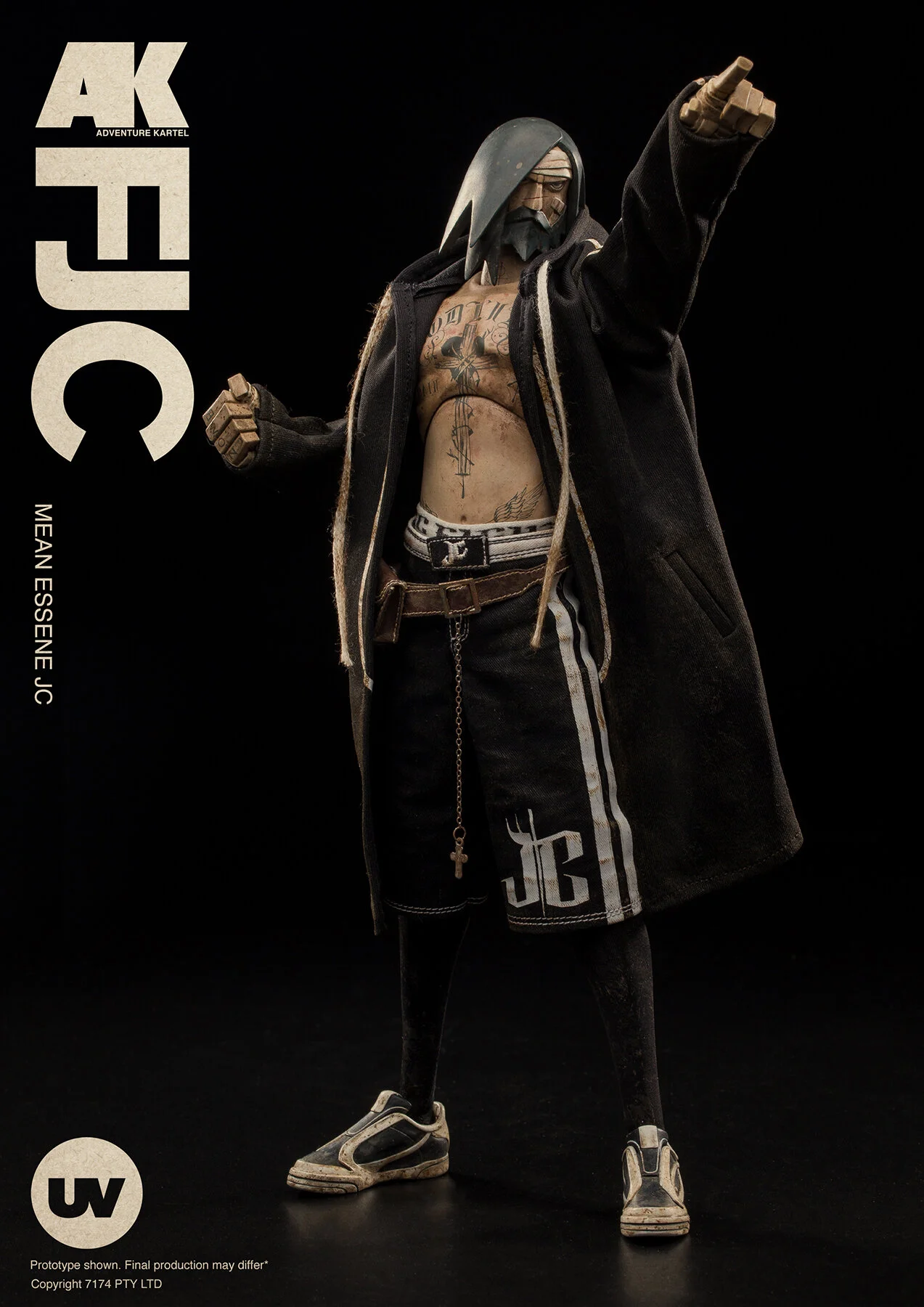 アンダーバース 1/6 UV RESURRECTER JC-1st Batch MEAN ESSENE JC - 1st Batch — UNDERVERSE